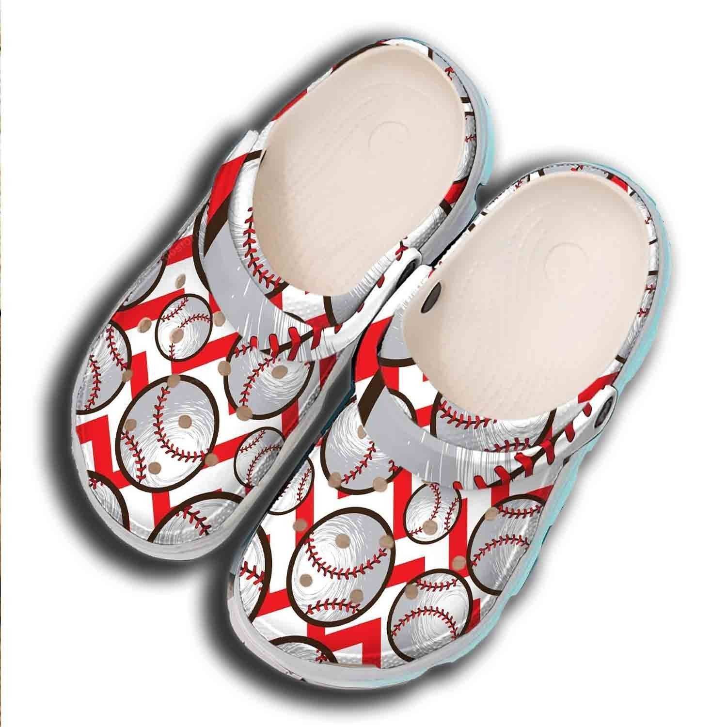 Grey Baseball Ball clogs Crocss Shoes For Batter Girl – Baseball – B62