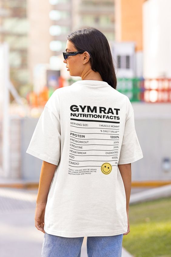 Gym Rat Nutrition Facts Muscle Mommy Gym Pump Cover Shirt, Gym Rat Gift, Muscle Mommy Shirt, Funny Gym Shirt, Gym Pump Cover