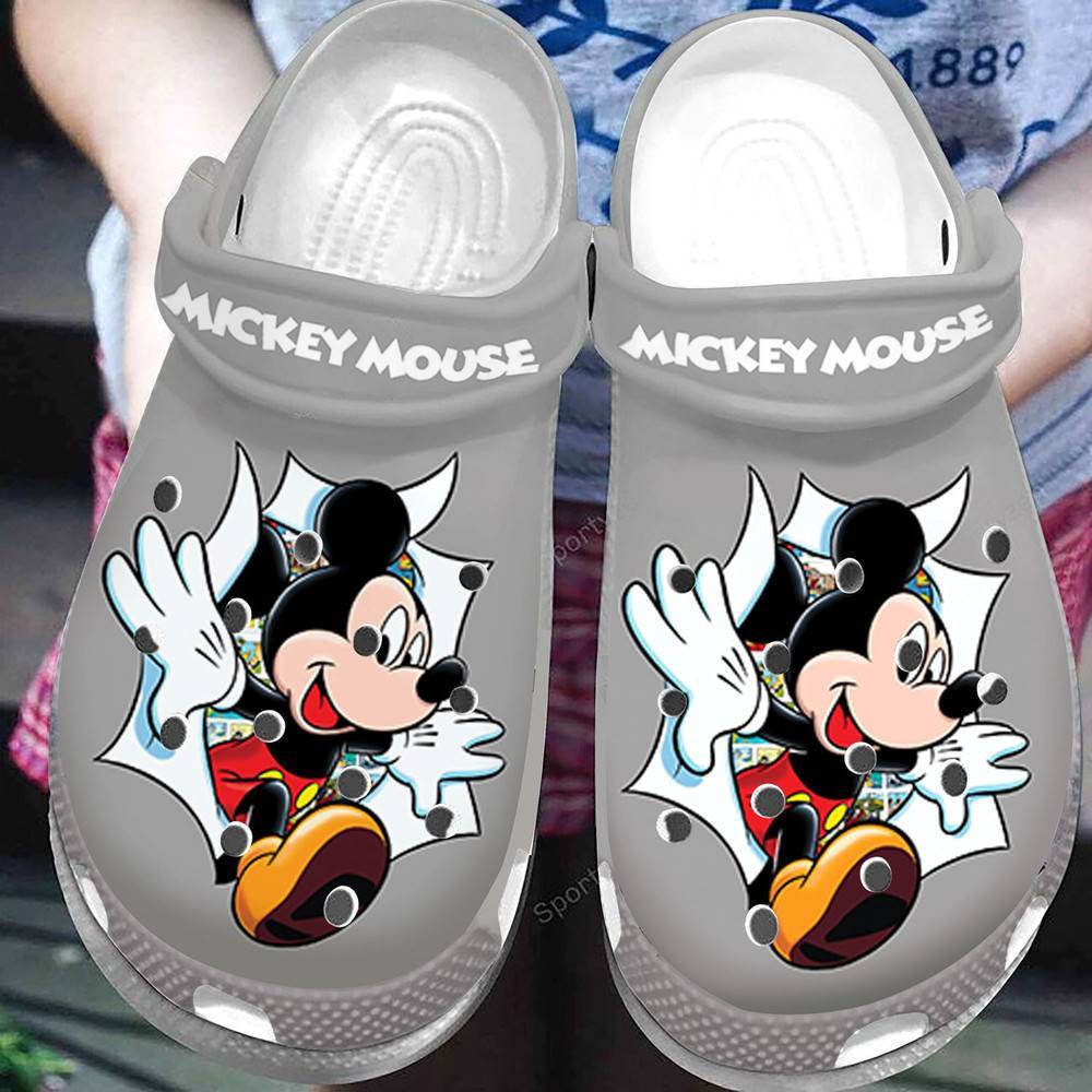 Happy Mickey Mouse Clogs Crocss Shoes