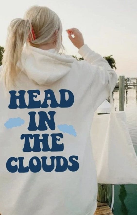 Head in the clouds Hoodie