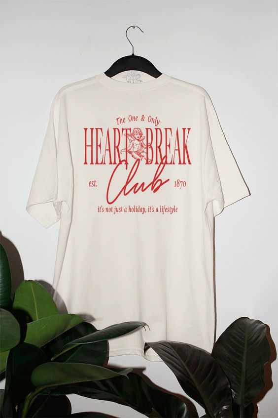 Heart Beak Club Oversized TShirt