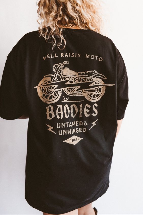 Hell Raisin’ Moto Baddies Tee