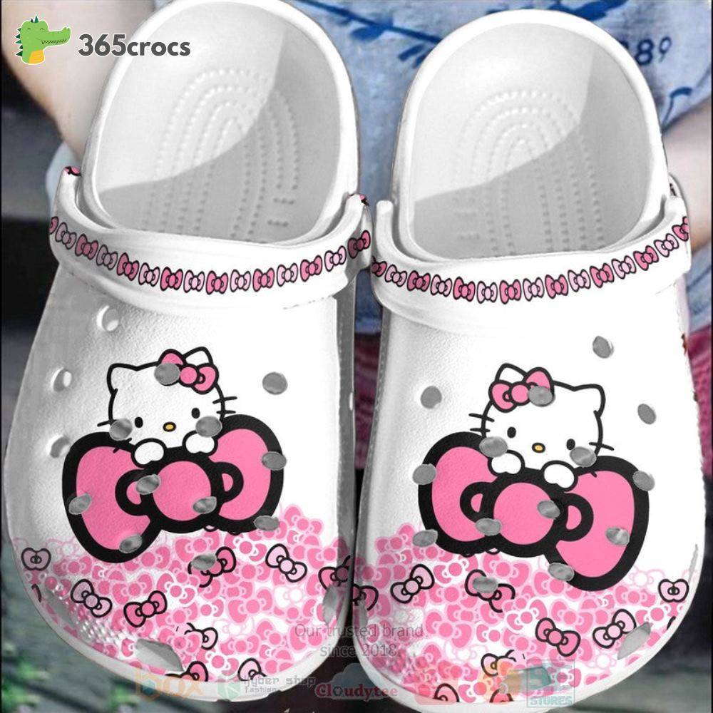 Hello Kitty Cute Pink Crocss Clog Shoes