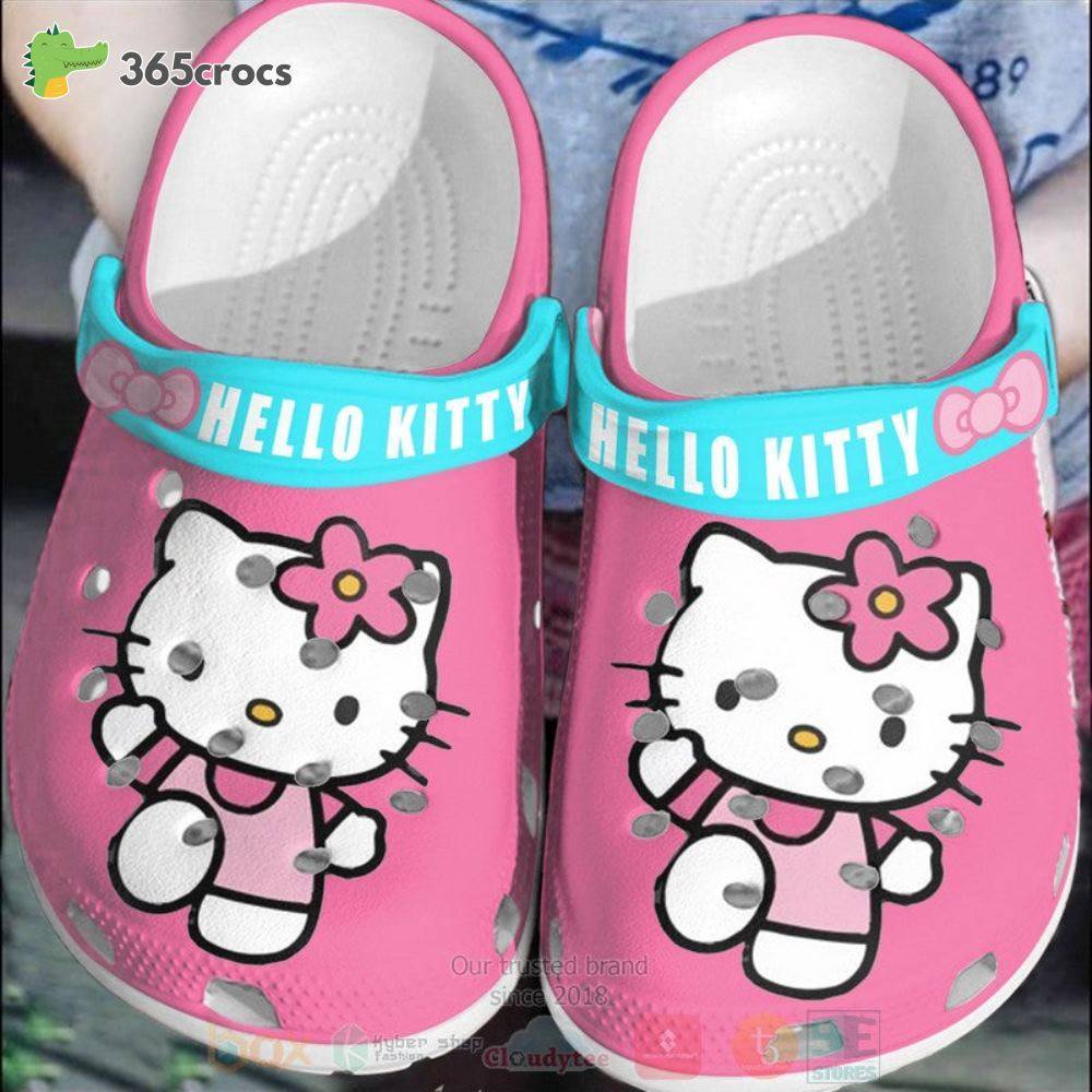Hello Kitty Pink Crocss Clog Shoes