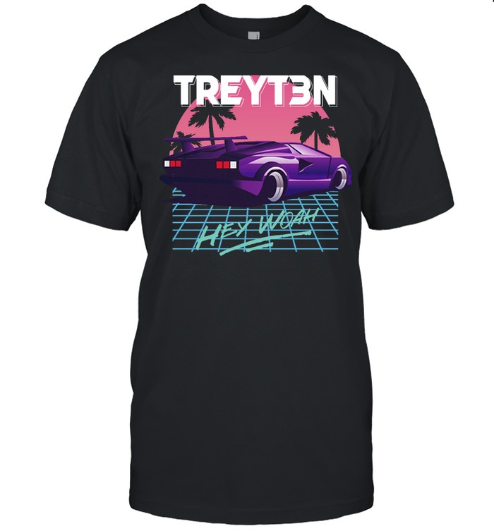 Hey Woah Retro Treyten Tshirt