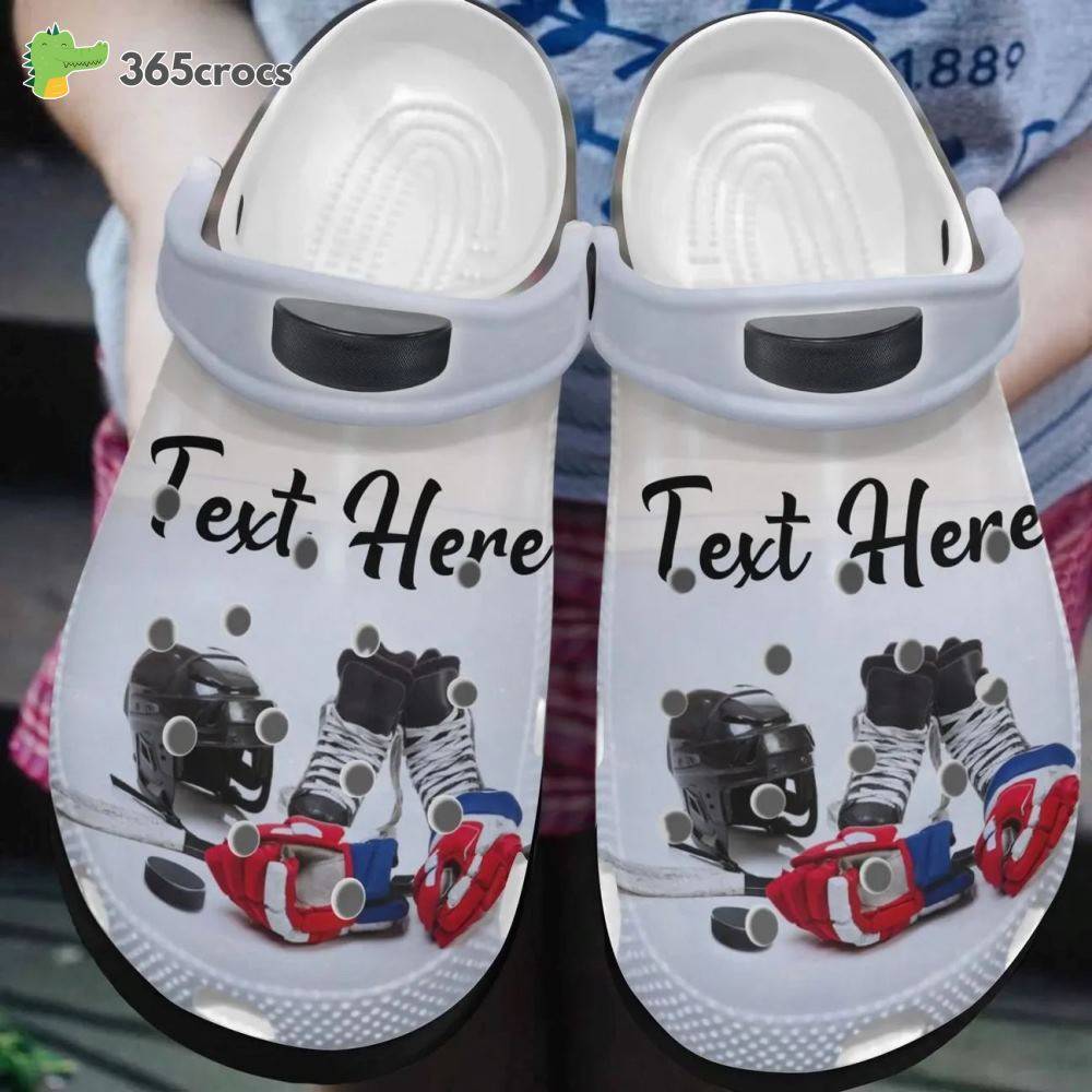 Hockey Personalized Custom Comfortablefashion Style Comfortable For Women Men Kid Print 3D Hockey Is My Life NHL Crocss Clog Shoes