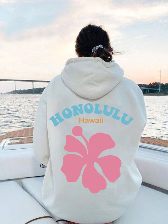 Honolulu Hawaii Hoodie, Hoodies And Sweatshirt, Aesthetic Hoodie