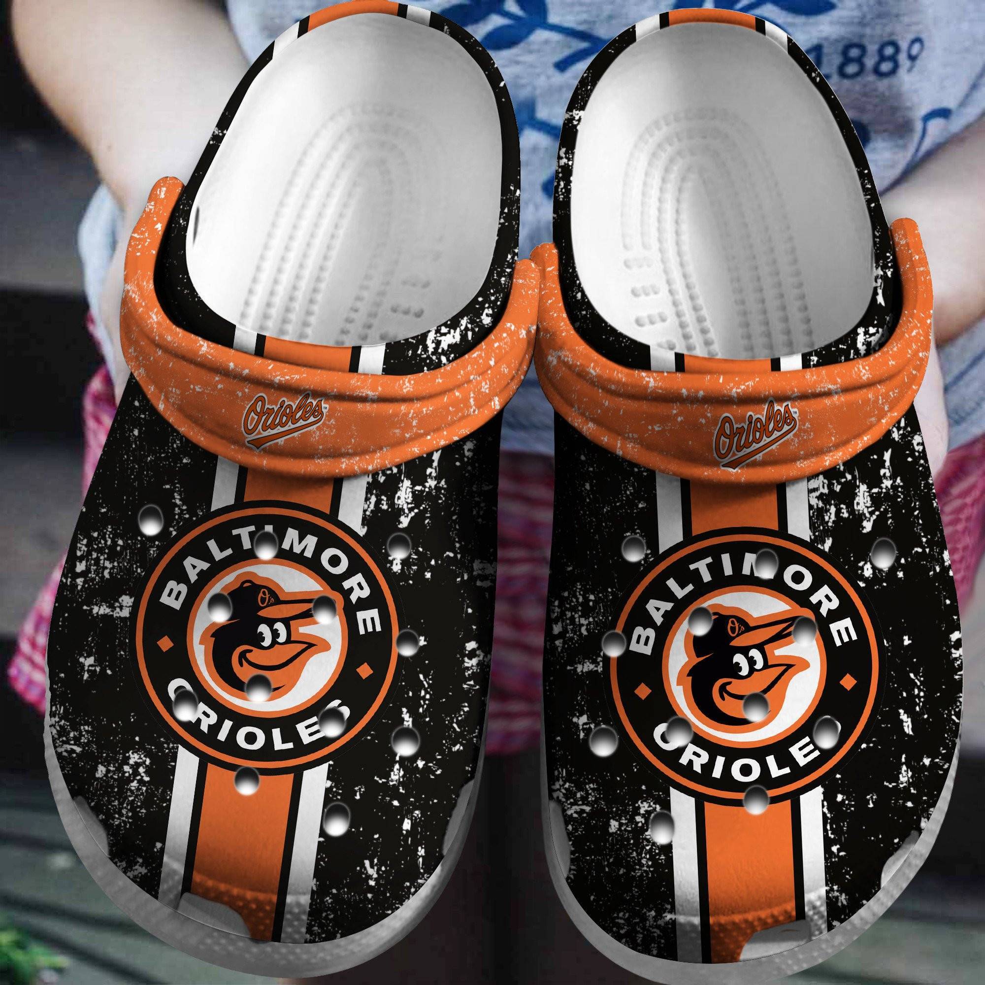 Hot Mlb Team Baltimore Orioles Crocss Clog Shoesshoes Trusted Shopping Online In The World