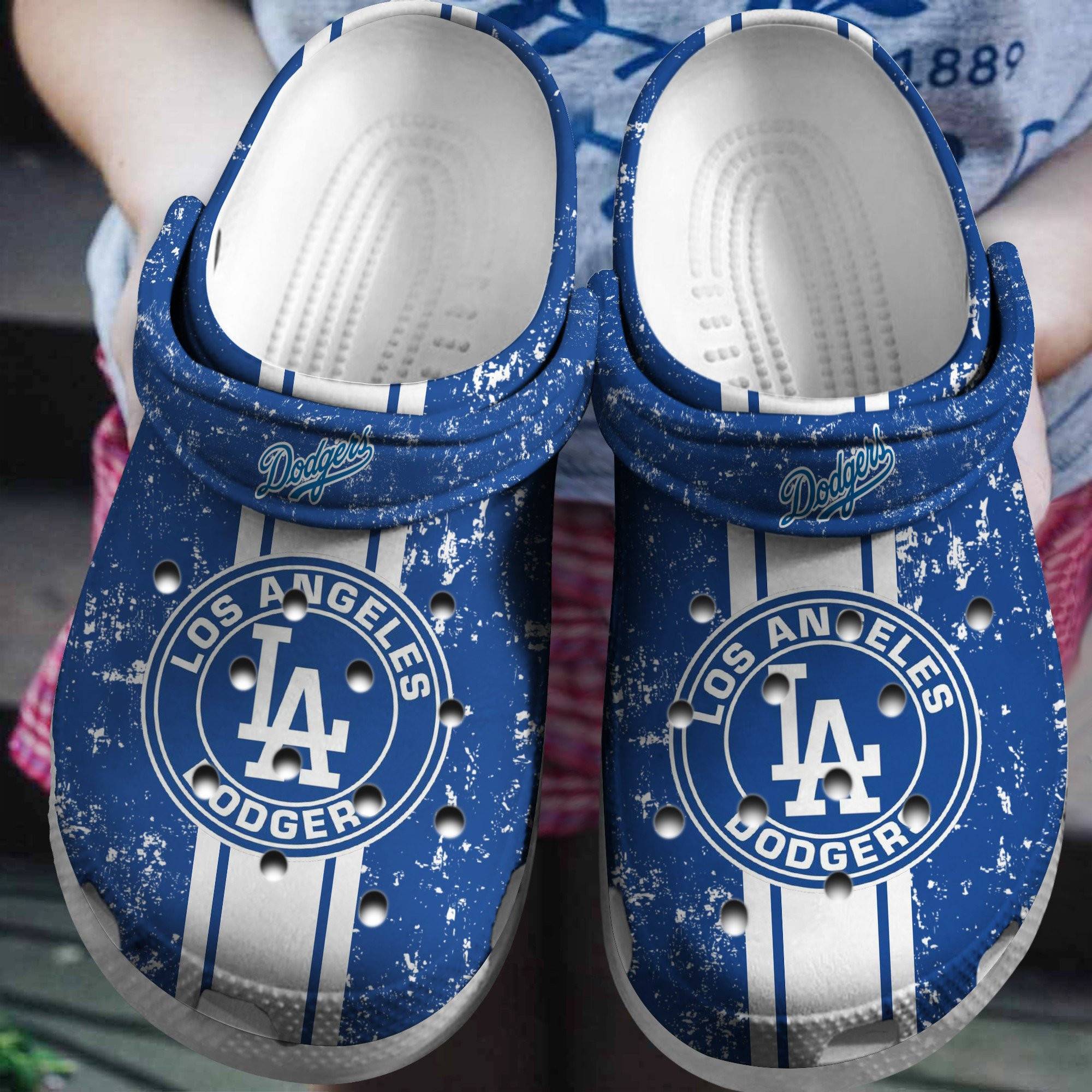 Hot Mlb Team Los Angeles Dodgers Crocss Clog Shoesshoes