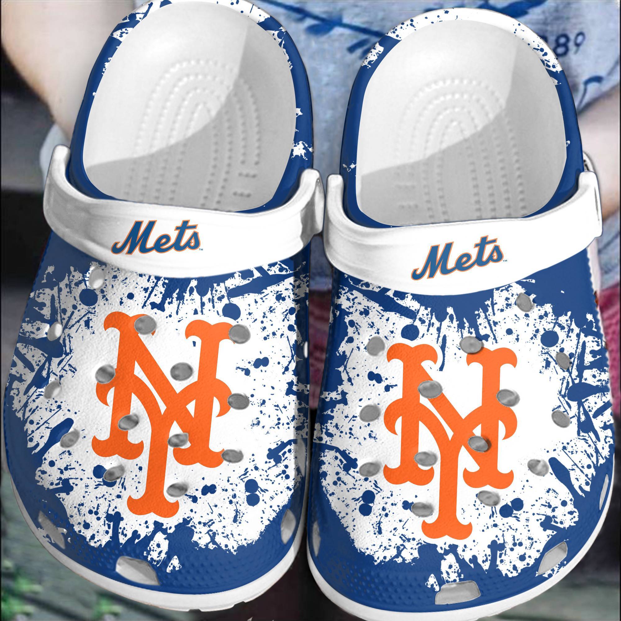 Hot Mlb Team New York Mets Crocss Clog Shoesshoes