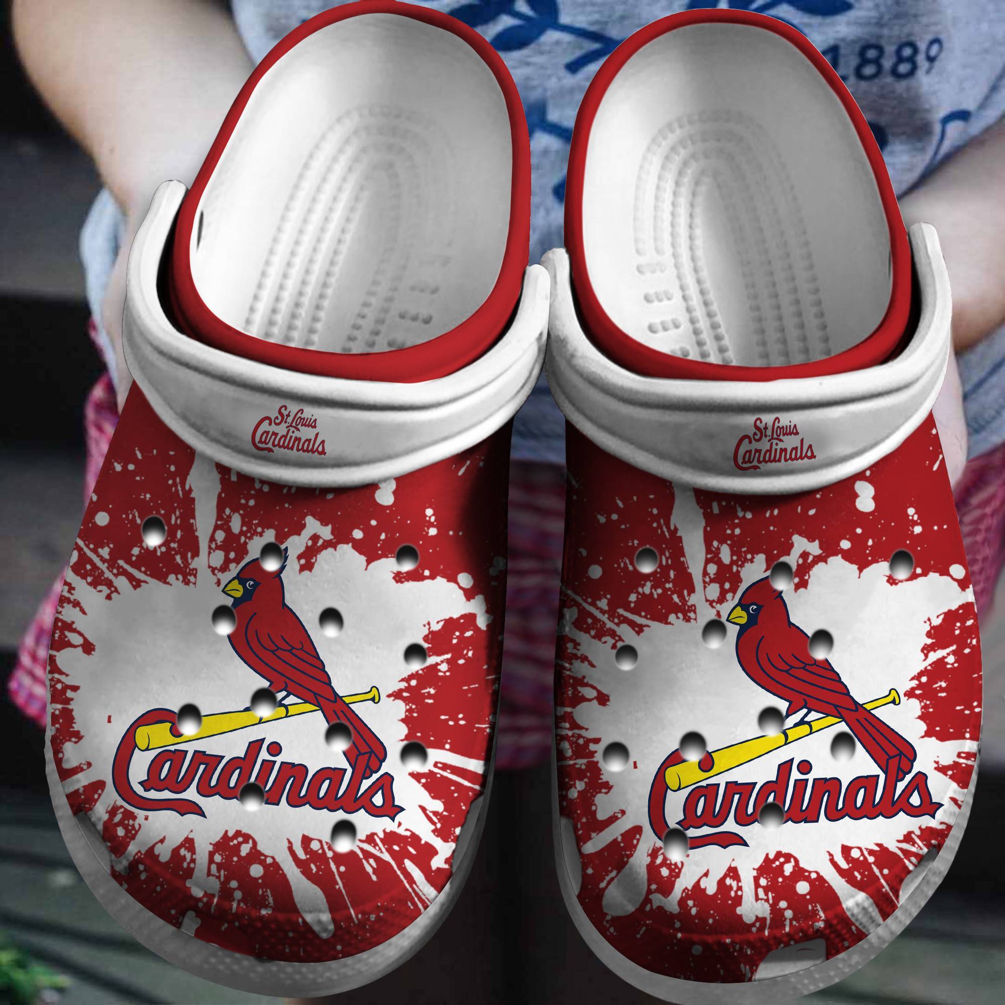 Hot Mlb Team St Louis Cardinals Crocss Clog Shoesshoes