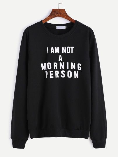 I AM A Morning Person Sweatshirt 01 – Tiktok Teenager