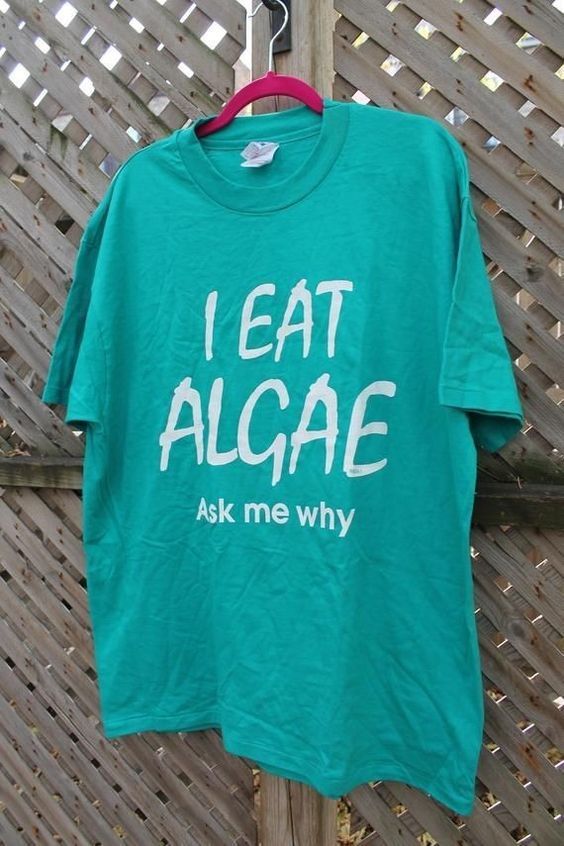 I Eat Algae Vintage T Shirt