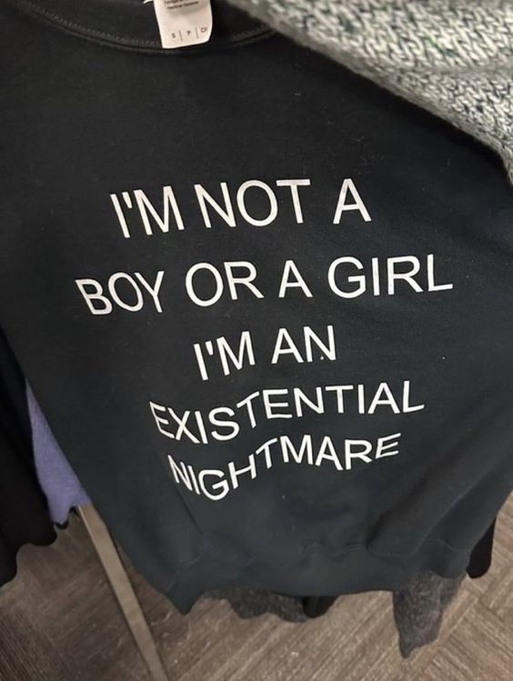 I’m Not A Boy Or A Girl