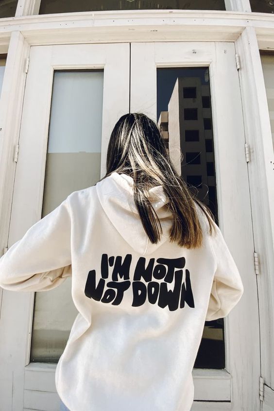 I’m not not down hoodie