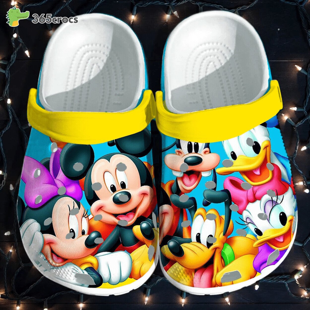 Iconic Cartoon Enthusiast’s Dream Mickey Mouse Inspired Clog Footwear Design