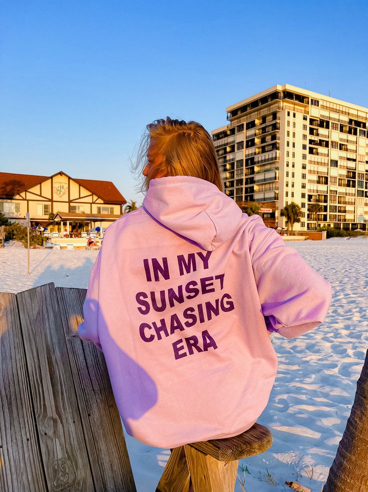 In my sunset chasing era hoodie, gift for her