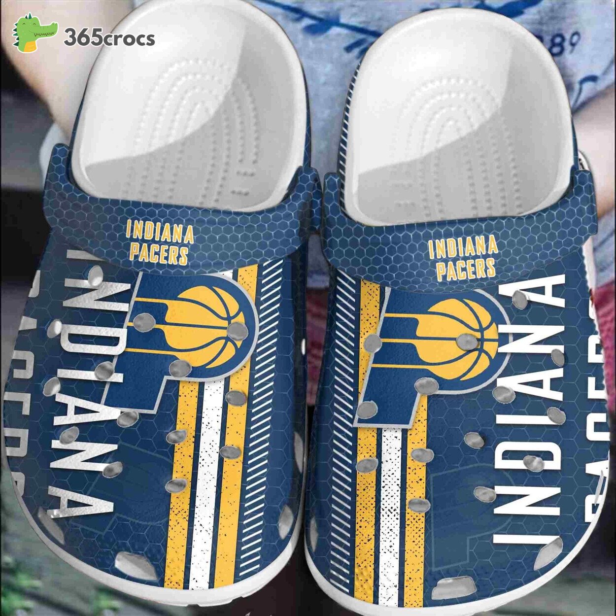 Indiana Pacers Basketball Comfortable Crocss Clog Footwear Design Style