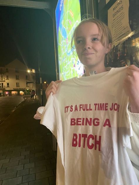 It’s A Full Time Job Being A Bitch Shirt, Sarcastic Slogan Shirt, Sarcastic Quotes, Funny Text, Unisex Mood T-shirt, Funny Gift