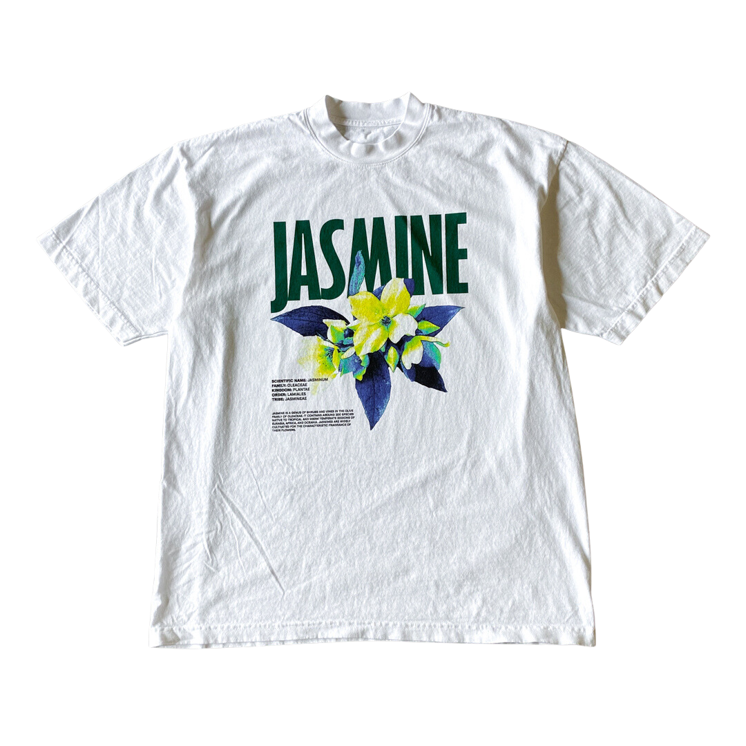 Jasmine Flower Tee Love Art USA
