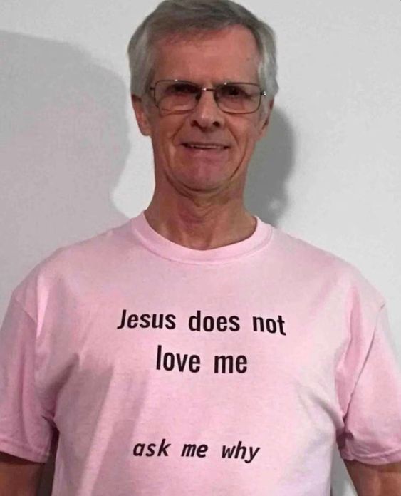 Jesus Does Not Love Me Ask Me Why T-Shirt, Funny Jesus Tee, Y2K Aesthetic Shirt, 2000s Y2K, Paris Hilton Shirt, Gen Z Meme Tee, Y2K Slogan