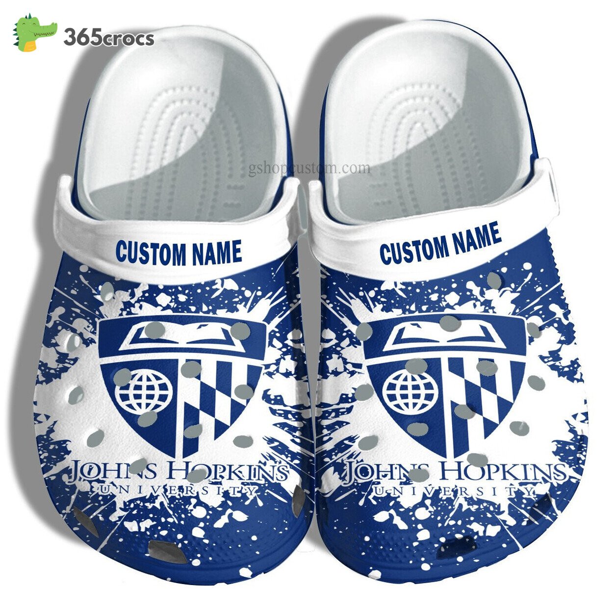 Johns Hopkins University Croc Shoes Customize University Graduation Gifts Shoes Admission Gift