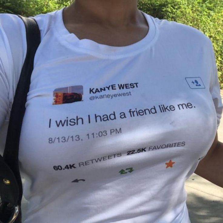 Kanye West I Wish I Had A Friend Like Me Tee