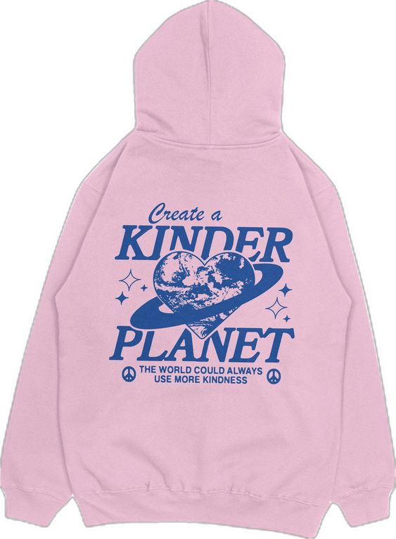 Kinder Planet Hoodie Navy