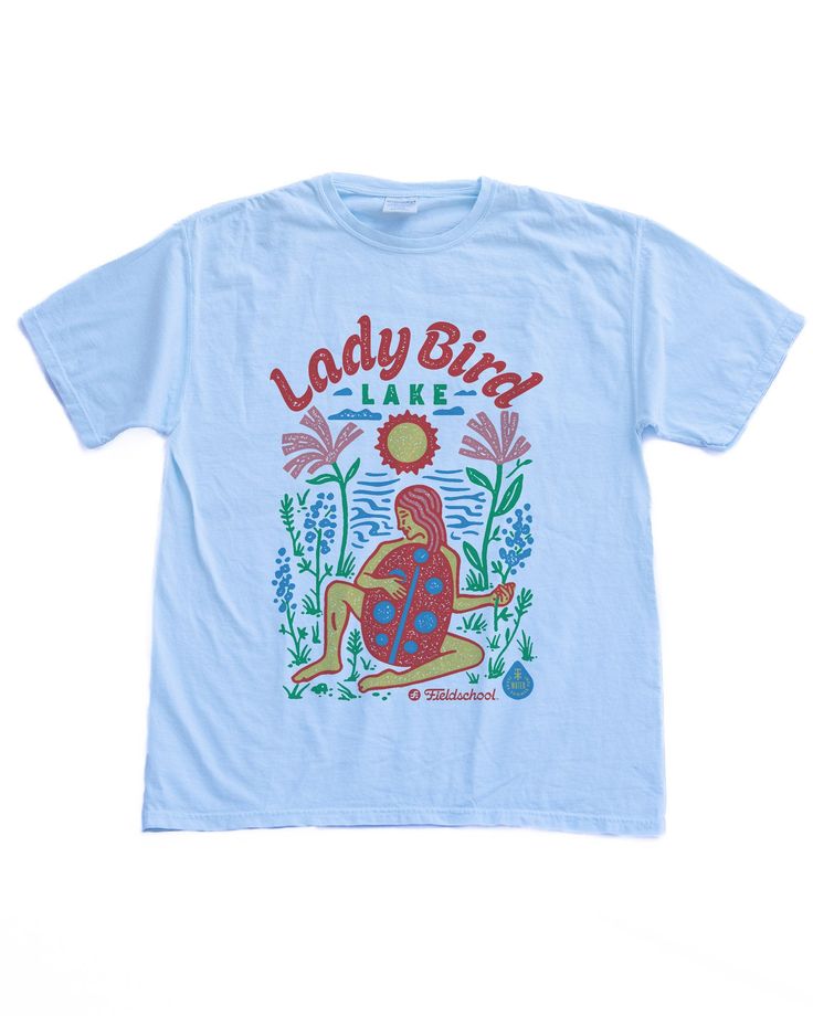 Lady Bird Lake Tee, Full Size, Gift For Mother’s Day