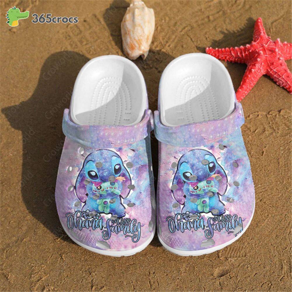 Lilo &Amp; Stitch Disney Adults Crocss Clog Shoes