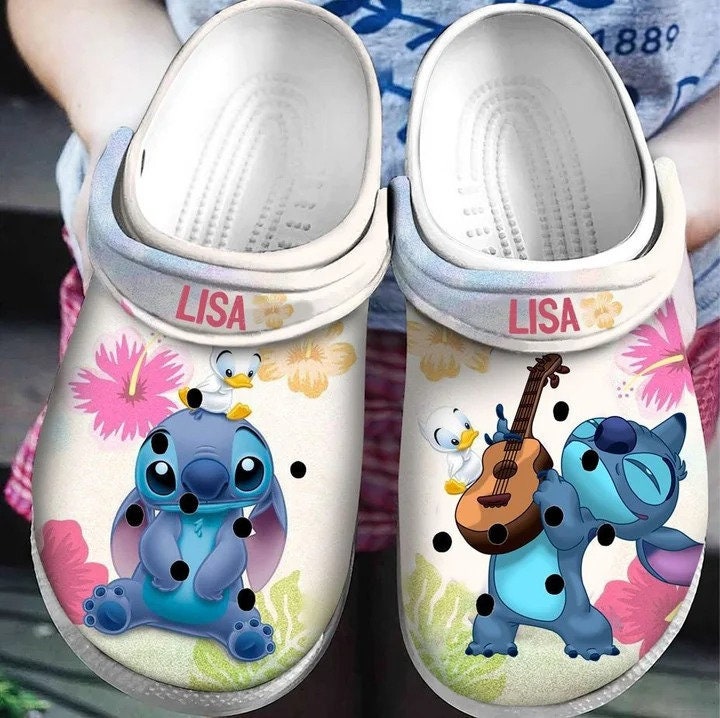 Lilo And Stitch Clog Shoes Unisex Cartoon Crocss Movie Crocss Lilo