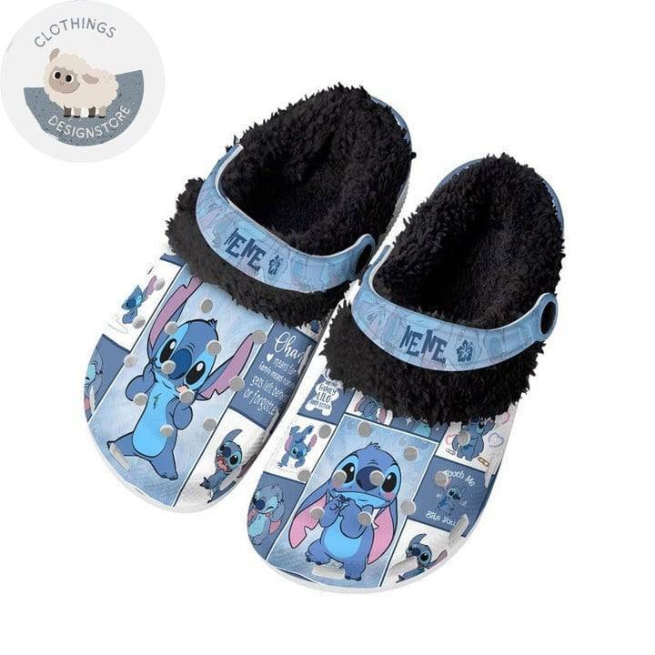 Lilo Stitch Disney Inspired Unique Design Footwear Clogs Comfort Gift Idea