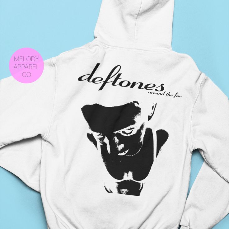 Limited Edition Deftones Hoodie, Around The Fur Hoodie – Adrenaline Hoodie, White Pony Hoodie, Chino Moreno