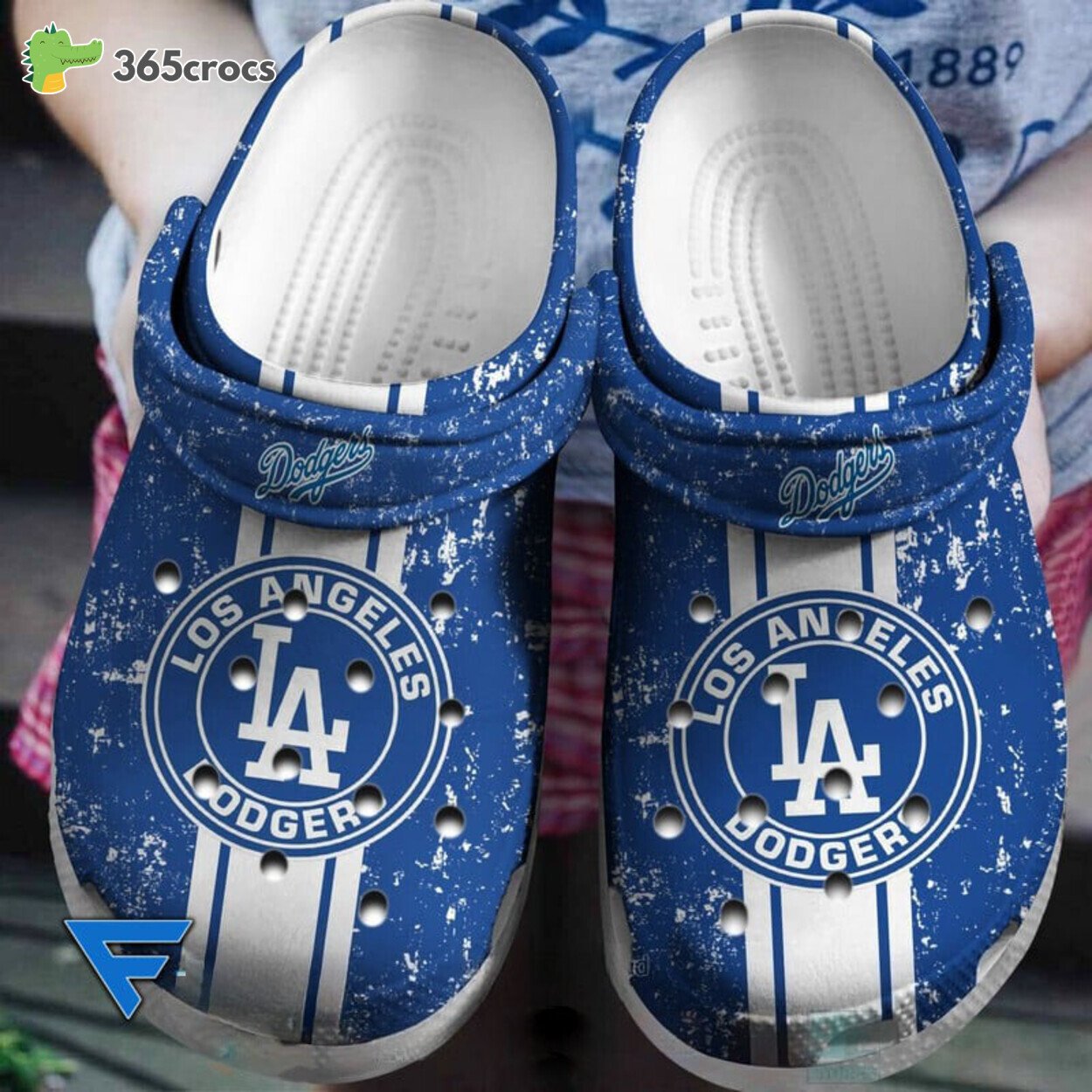 Los Angeles Dodgers MLB Sport Inspired Comfortable Unique Clog Shoe Design