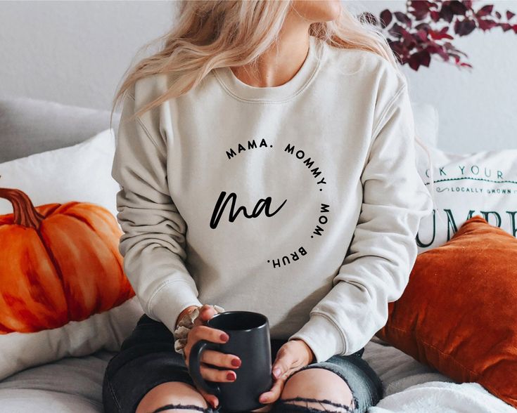 Ma. Mama. Mommy. Mom Bruh Sweatshirt … fashionstation