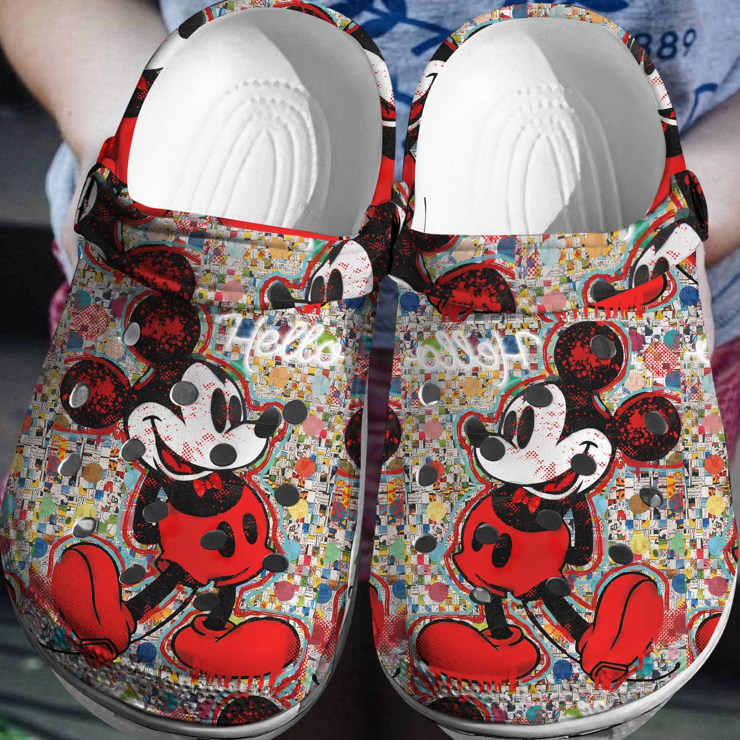 Magical Mouse: Mickey Mouse 3D Clog Shoes