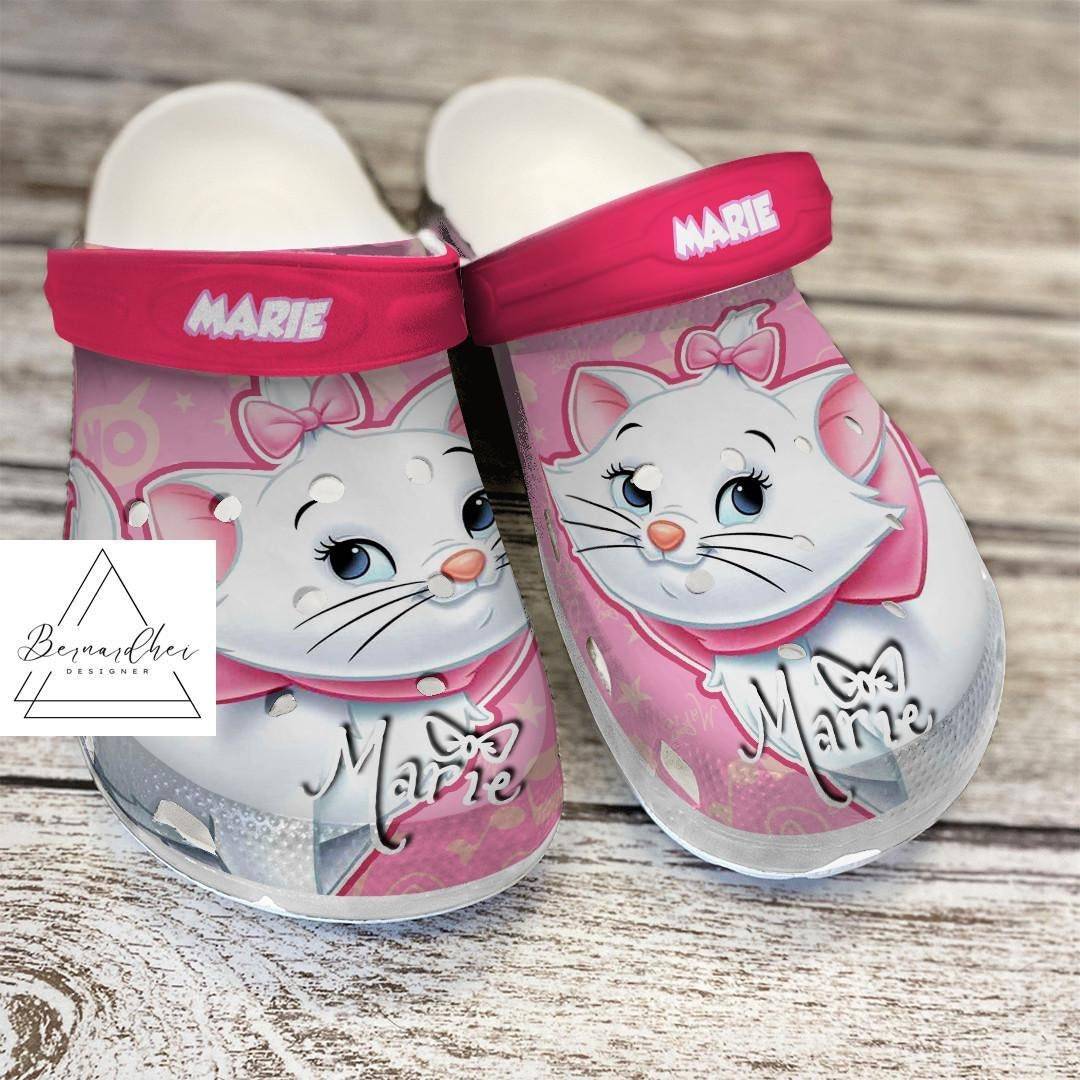 Marie Aristocats Cat Summer Sandals Disney Design Perfect Cartoon Gift Clogs