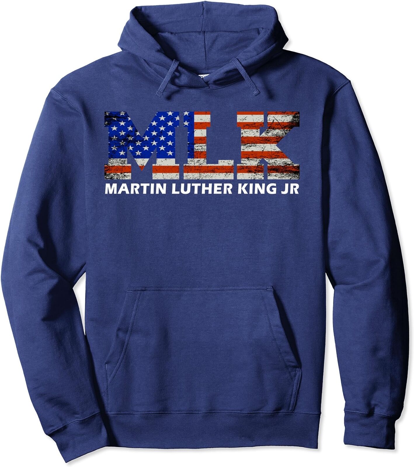 Martin Luther King Jr Day Funny MLK Vintage Freedom Unisex Hoodie Sweatshirt