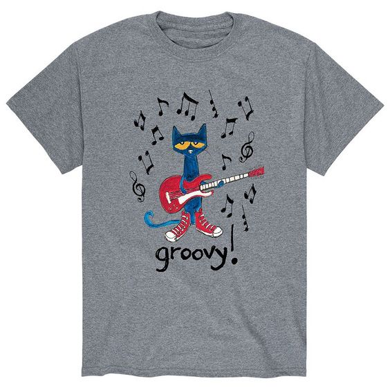 Men’s Pete The Cat Groovy! Mus … fashionstation