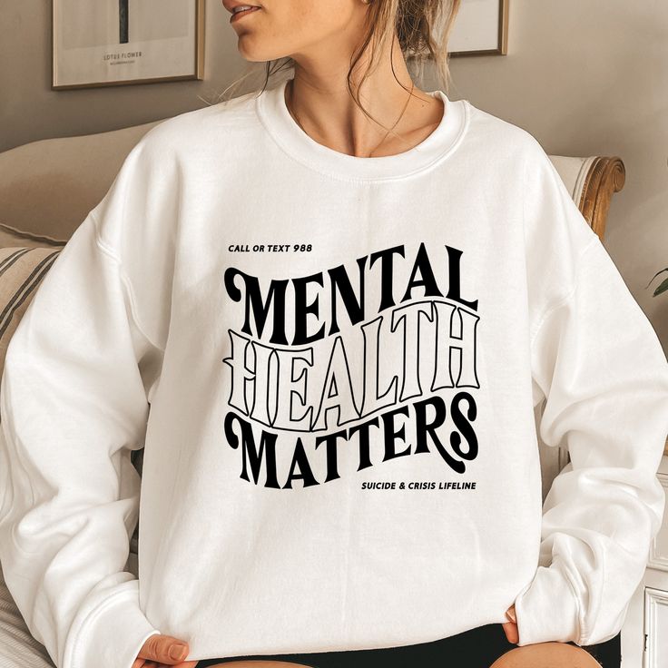 Mental health matters Sweatshirt, self love club shirt, Mental Health Suicide Awareness 988 shirt, 988 You Matter Shirt Depression shirt, A00