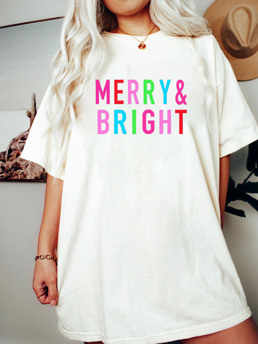 Merry Bright Christmas T-shirt