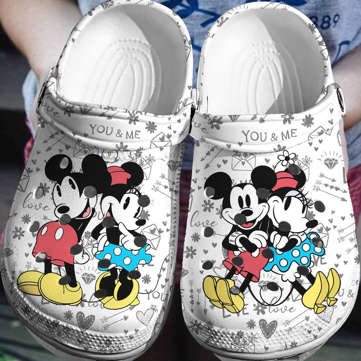 Mickey Minnie Magic: 3D Clog Shoes by Crocss – Step into the Disney World