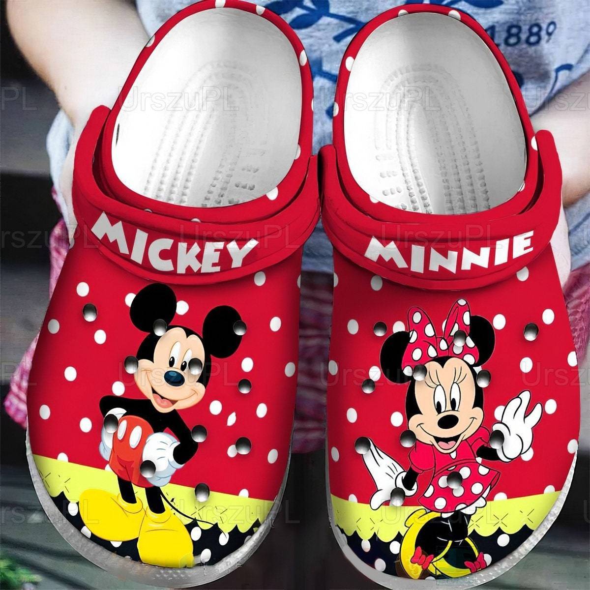 Mickey Minnie Unisex Clogs Cute Beach Charm Disney Sandal Unique Gift