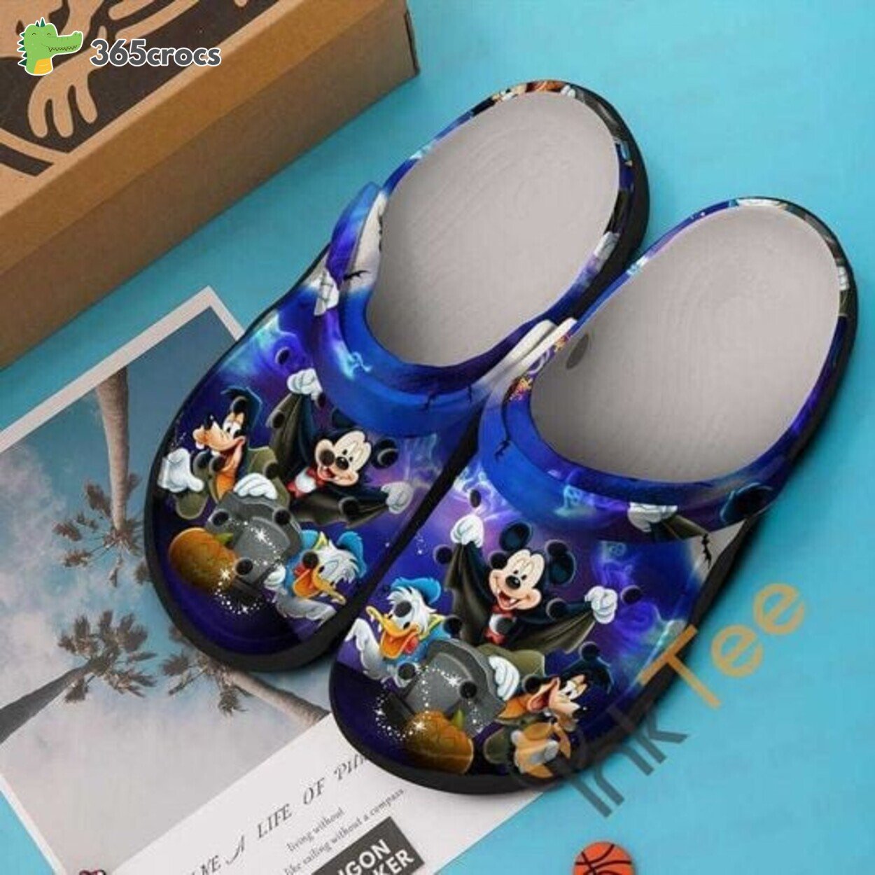 Mickey Mouse And Friends Halloween Cosplay Crocss Shoes Clogs Custom Name
