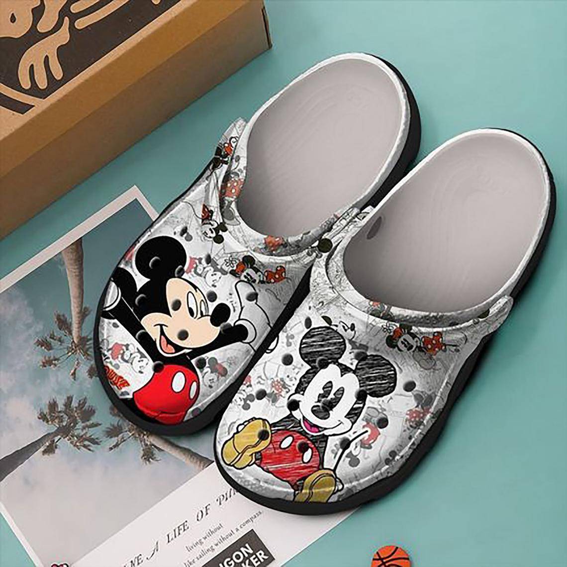 Mickey Mouse Crocband Crocss Clogs