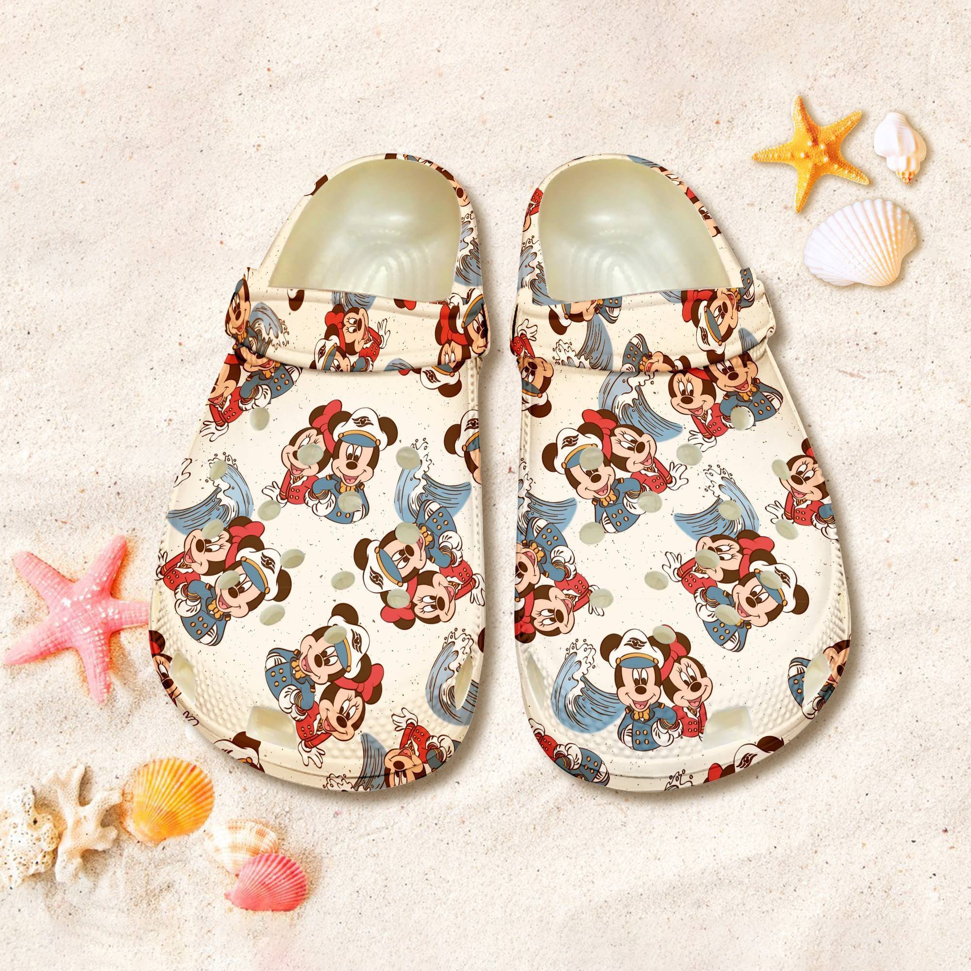 Mickey Mouse Cruise Summer Family Trip Minnie Clog Sandal Footwear