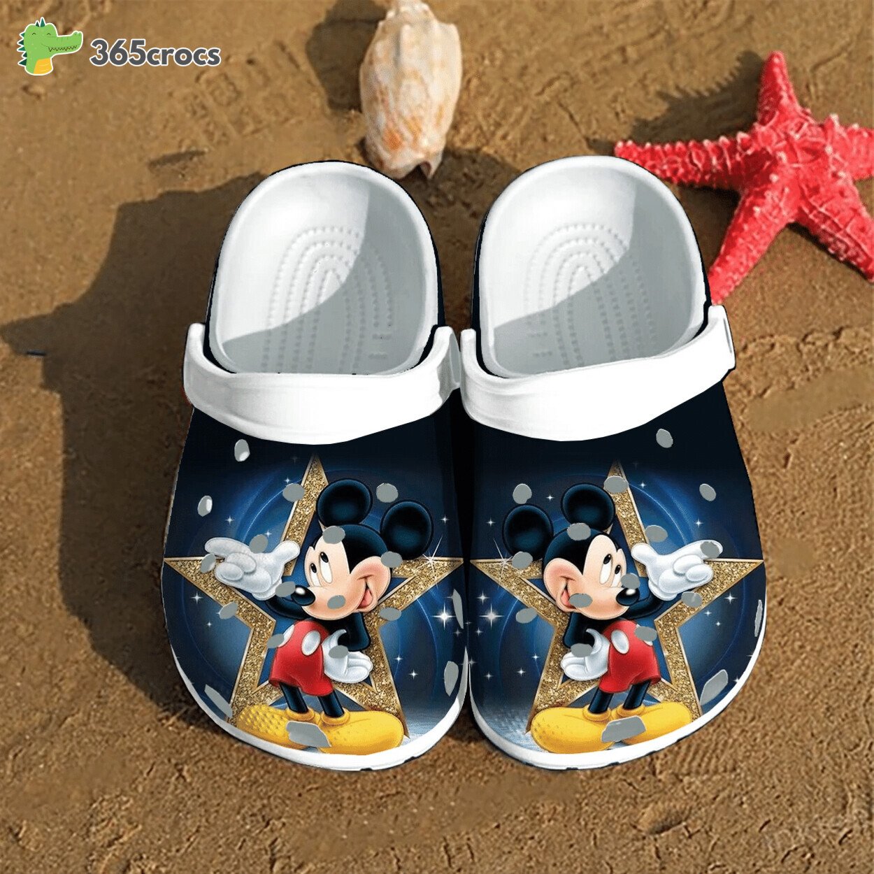 Mickey Mouse Design Five Classic Crocss Clog Footwear Supreme Softness