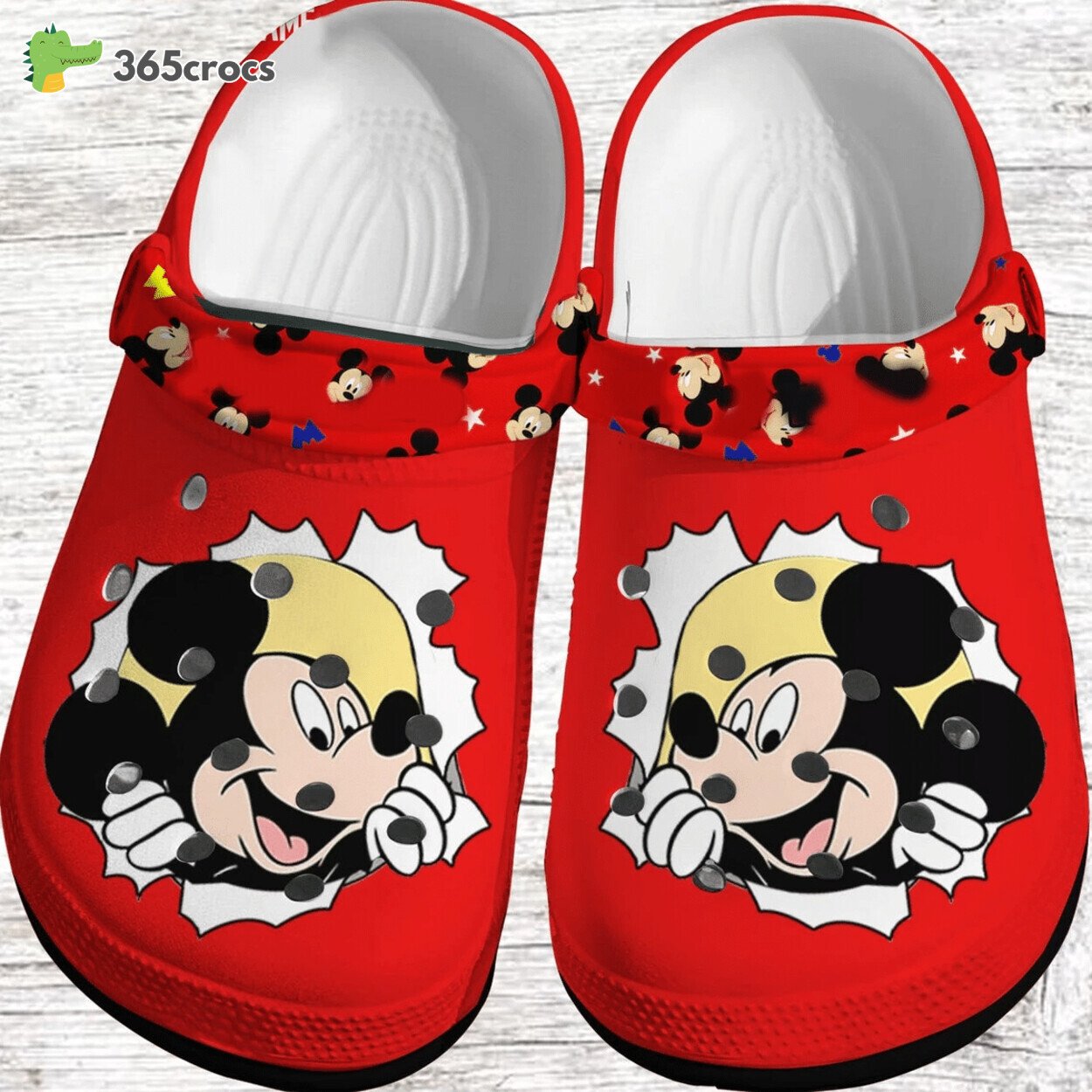 Mickey Mouse Design Fourteen Magical Comfort Crocss Clog Shoes Adventure