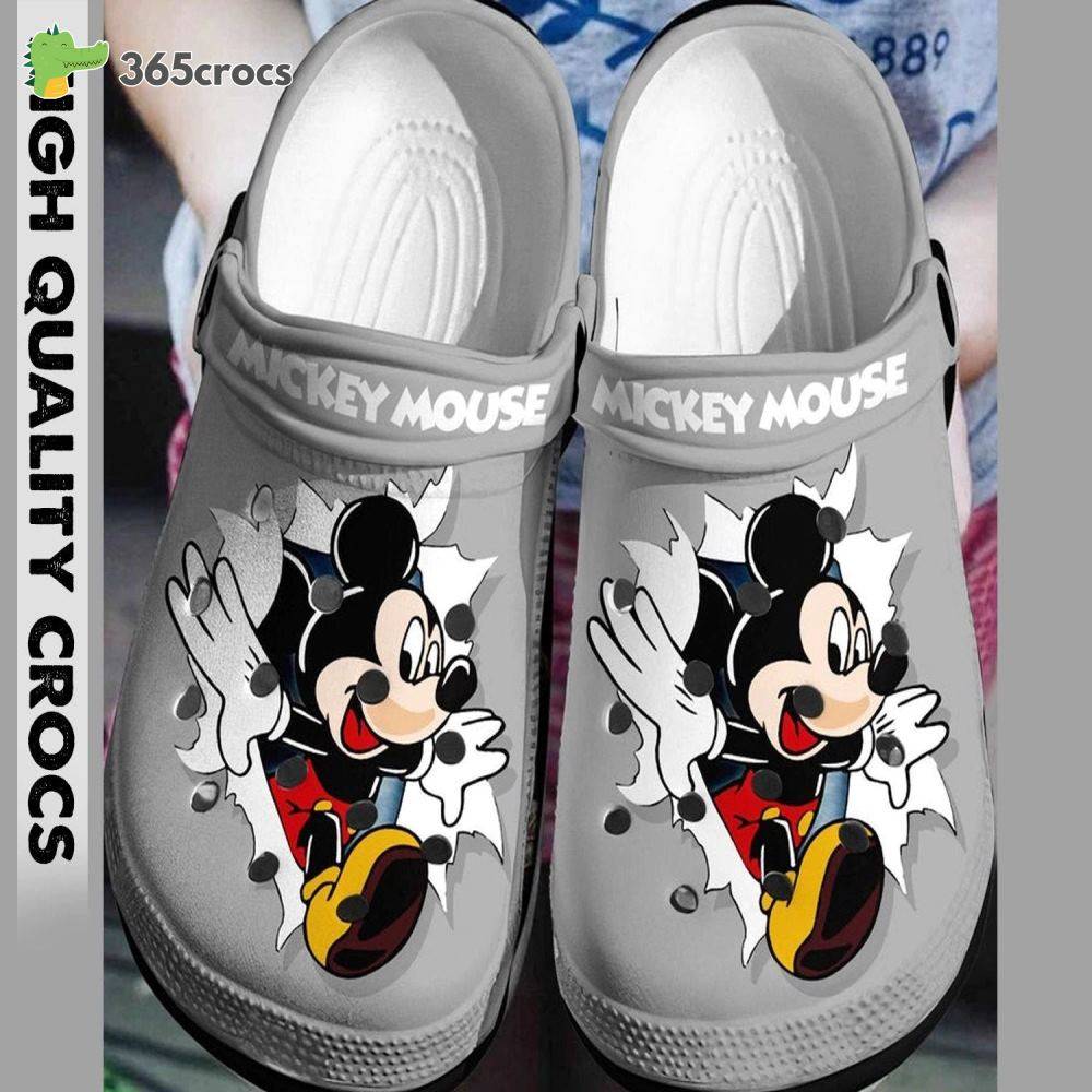 Mickey Mouse Disney Adults Crocss Clog Shoes