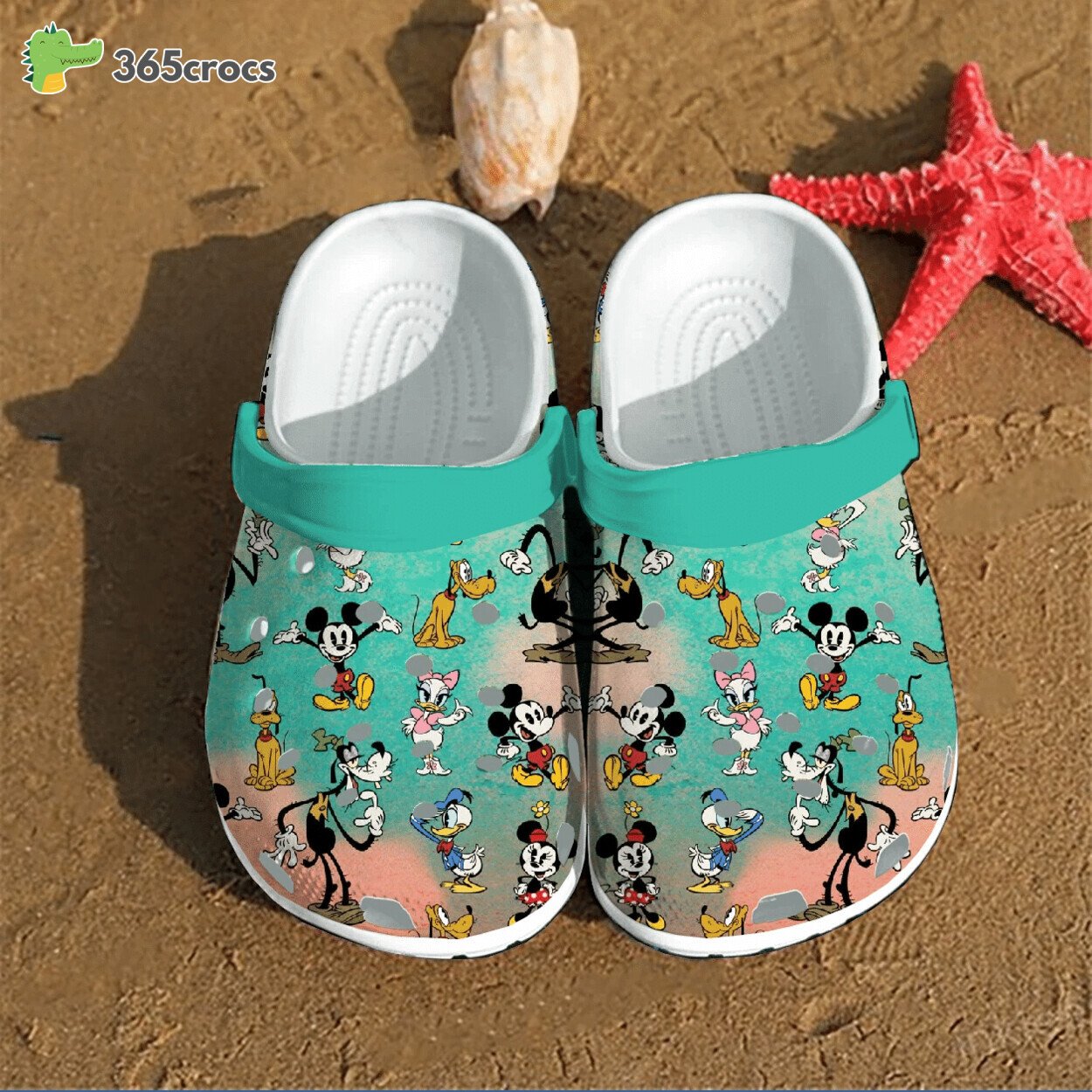 Mickey Mouse Enthusiast Disney Inspired Unique Design Crocss Clog Shoes